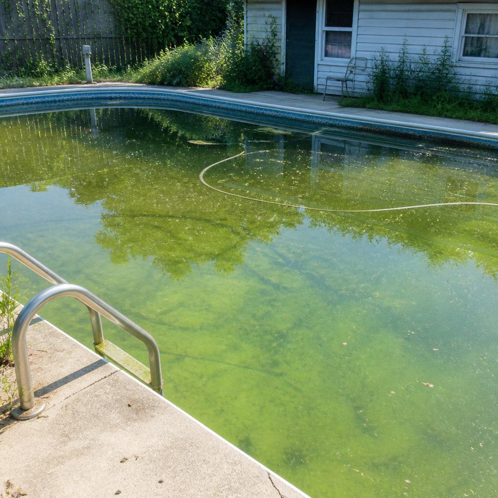 Limpeza de piscina